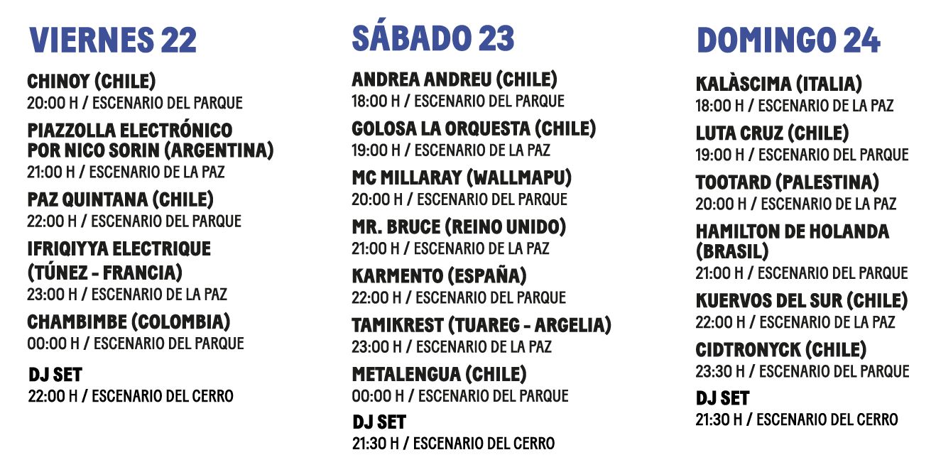 WOMAD 2024: entradas ya se encuentran disponibles